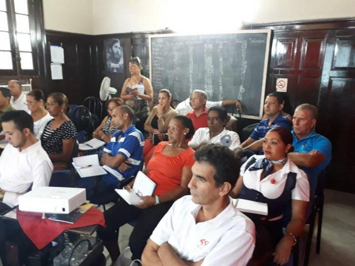 Pleno de los CDR en La Habana
