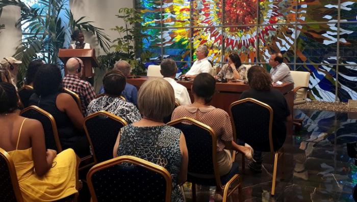 Recibió Díaz-Canel a la Caravana de la Amistad Estados Unidos-Cuba