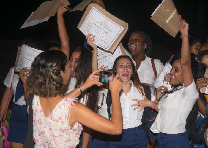 Graduados de las escuelas pedagógicas