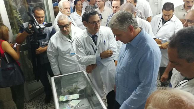 Díaz-Canel realiza recorrido por la capital
