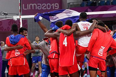 Voleibolistas cubanos
