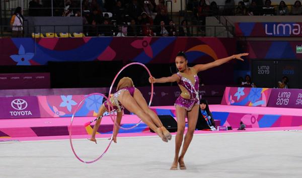 Gimnastas cubanas en Lima