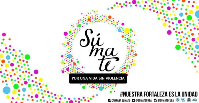 Cartel de la campaña Súmate
