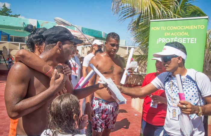 Ganadores de actividades deportivas-educativas realizadas durante el festival