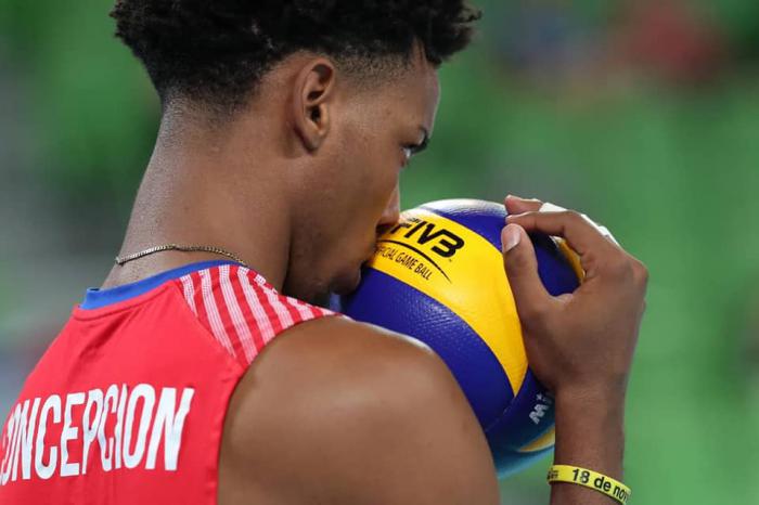 Javier Concepción jugador de voleibol.