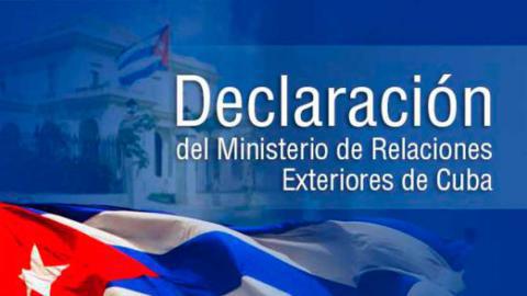 Declaración del Minrex