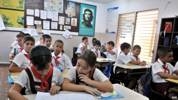 Niños en el aula