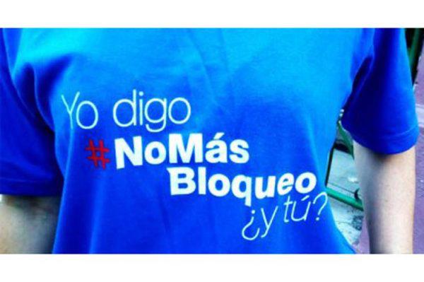 Jóvenes contra el bloqueo
