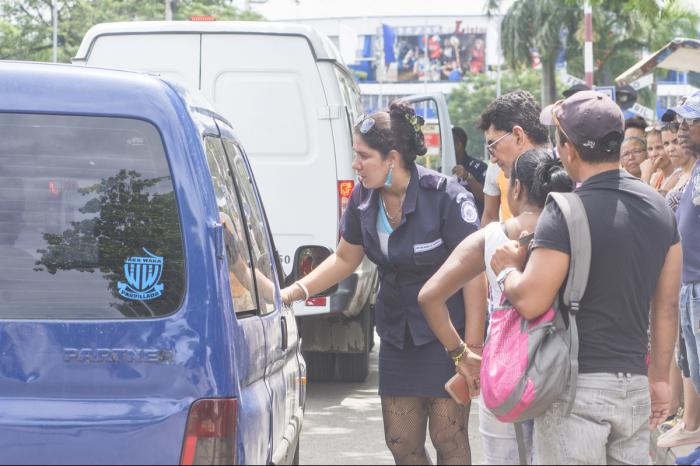 Inspectores de la Direccion General de Transporte de La Habana