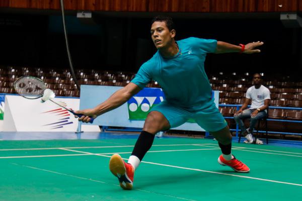durante el primer día del XXI Campeonato Individual Panamericano de bádminton en el coliseo de la Ciudad Deportiva, el jueves 26 de abril de 2017 en La Habana, Cuba. Foto: Calixto N. Llanes/Periódico JIT (Cuba)