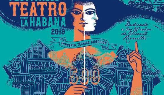 Cartel del Festival de Teatro de La Habana