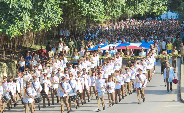 Peregrinación por el 60 Aniversario de la desaparición Física de Camilo Cienfuegos.