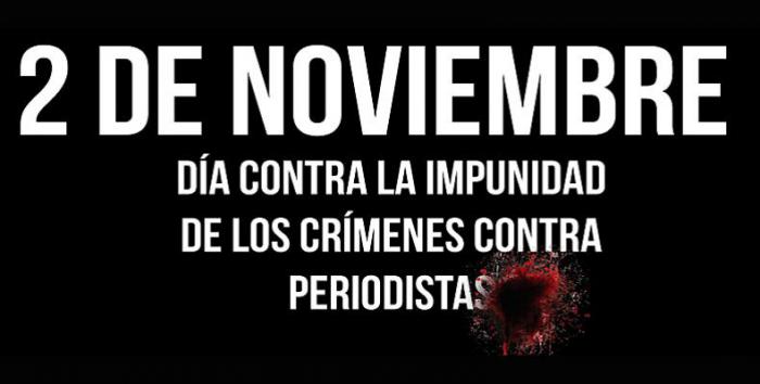 Hay que poner fin a la impunidad de los crímenes contra los periodistas