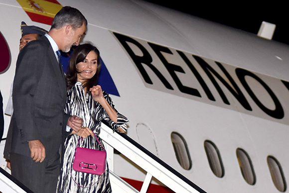 Reyes de España en La Habana