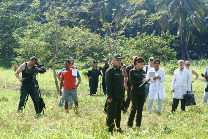 Filmación de Tras la Huella
