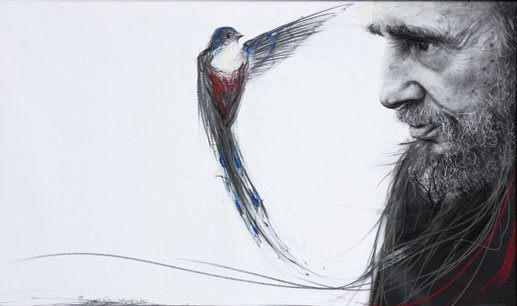Fidel, obra de Ernesto Rancaño