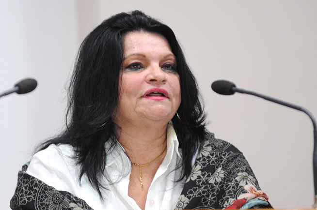 Nereyda López Labrada,  Secretaria General del Sindicato Nacional de los Trabajadores de la Cultura (SNTC)