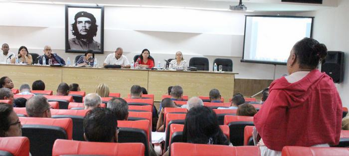 Pleno del PCC de la Habana, Teatro Sala Che Guevara Ministerio de Salud Pública