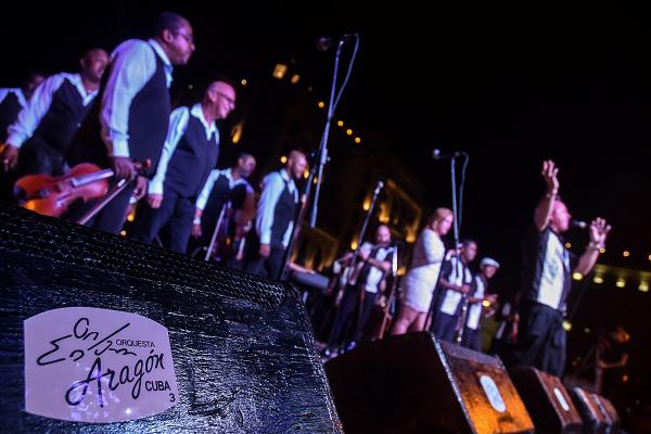 Concierto de la Orquesta Aragón en Prado y Neptuno