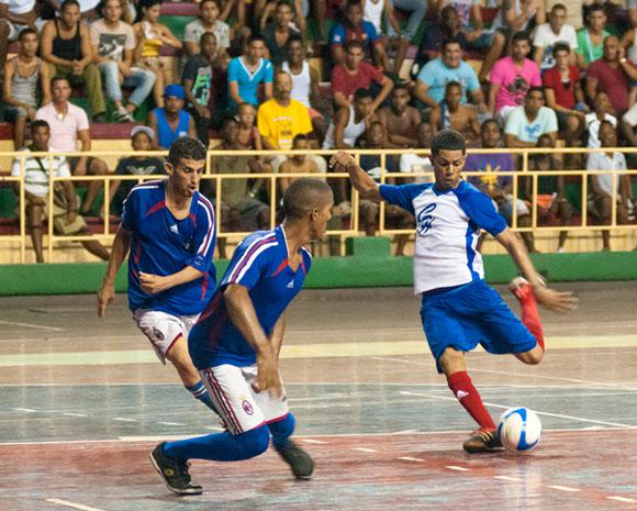 Campeonato Nacional de Fútbol Sala, celebrado en la sala Kid Chocolate