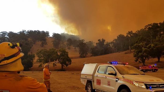 Incendio en Australia