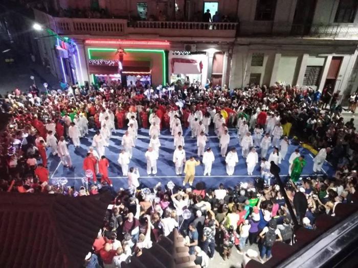 Celebración en el barrio chino de la habana