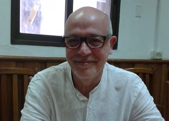 Piero Guarini, presidente del Centro de Estudios Italia Cuba