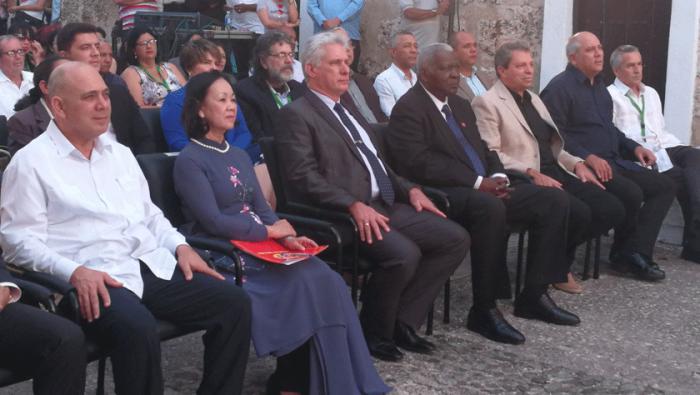 Inauguracion de la Feria Internacional del Libro  de La Habana