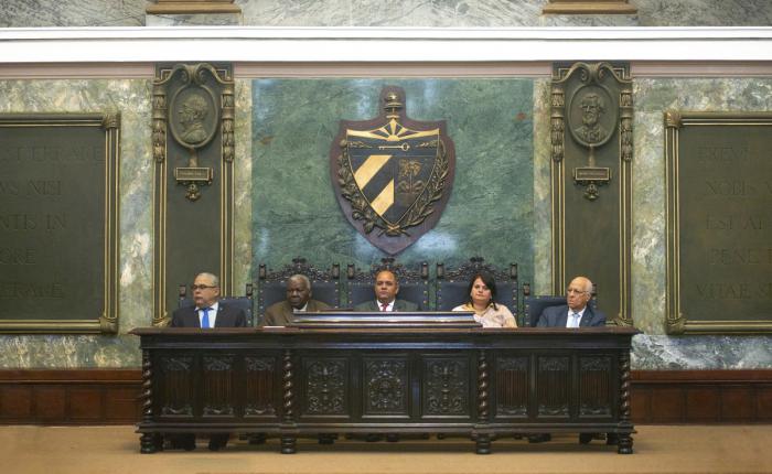 Toma de posesion de gobernador y vicegobernadora de La Habana