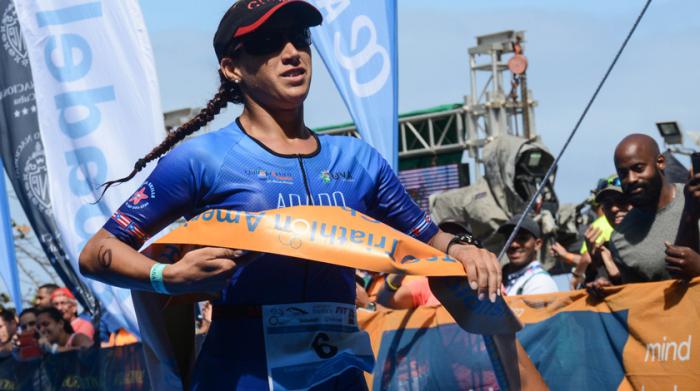 Triatleta Isabel Cuéllar