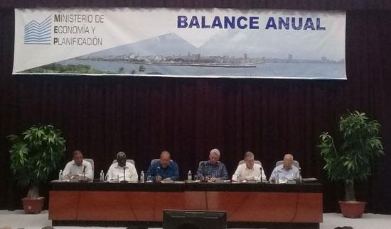 Balance anual del Ministerio de Economía