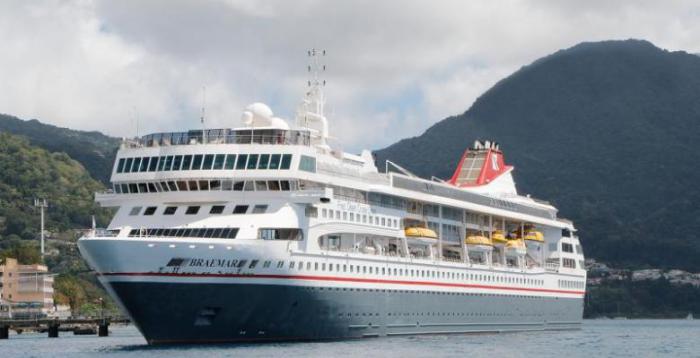Crucero Braemar de la línea Fred Olsen llega a Cuba (+ VIDEO)