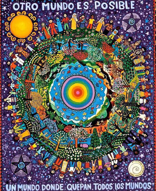 Cartel otro mundo es posible