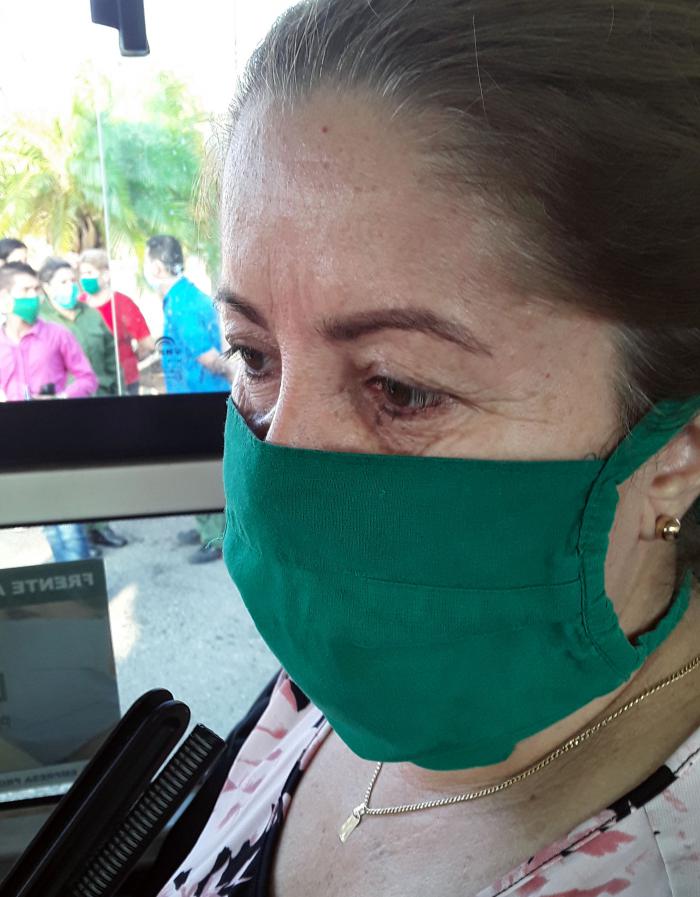  Juana María Serrano, procedente de República Dominicana, formó parte de los cientos de viajeros llegados de diversas partes del mundo que debieron ir a Centros de Aislamientos para la Vigilancia Epidemiológica existentes en La Habana