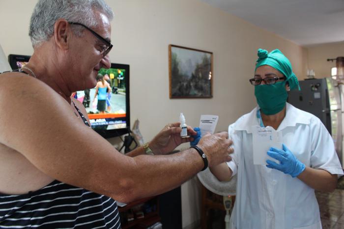 Distribución del Prevengho-Vir en La Habana