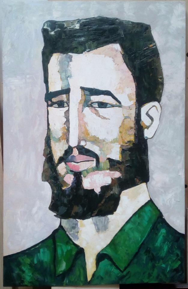 Primer retrato de Oswaldo Guayasamín a Fidel Castro