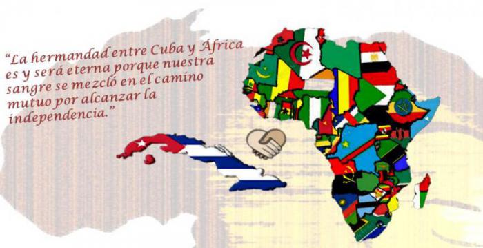 Hermandad entre Cuba y África