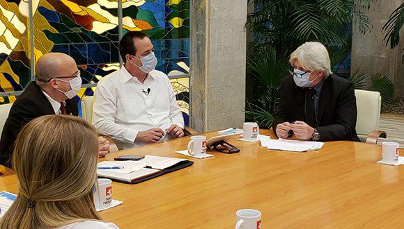 Raúl Guinovart, decano de la Facultad de Matemática y Computación de la Universidad de La Habana.