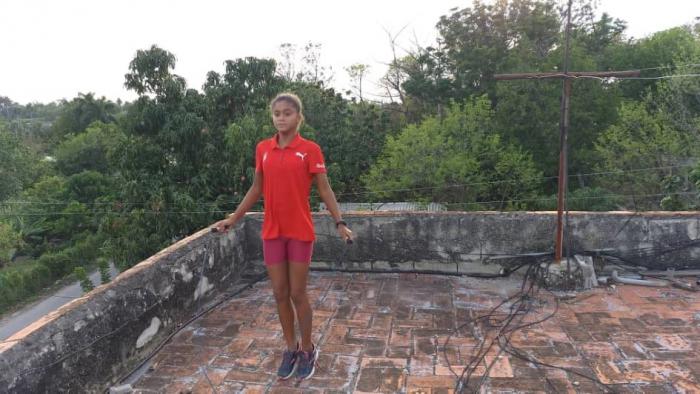 Melissa Cabrera Pacheco, natación, Covid-19