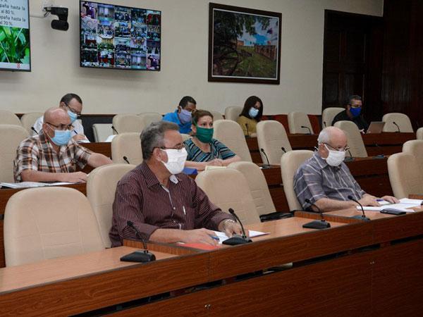 Reunión diaria sobre el coronavirus