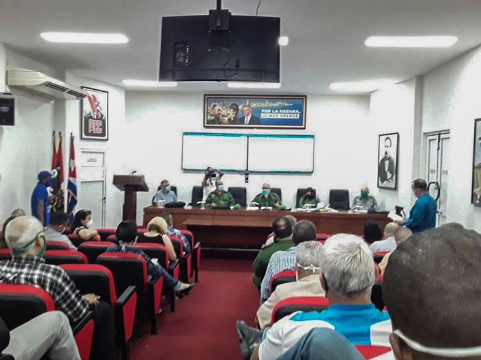 Sesión del Consejo de Defensa de La Habana, del día 2 de junio del 2020
