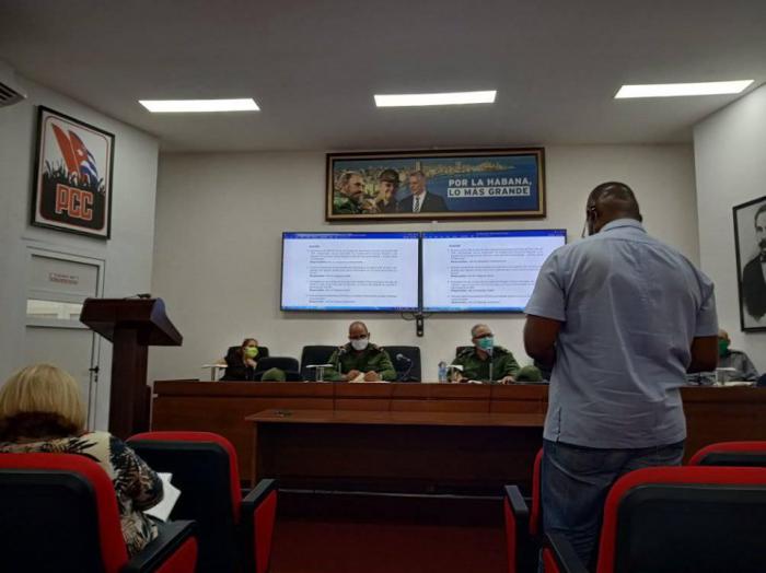 Consejo de Defensa en La Habana, presidencia