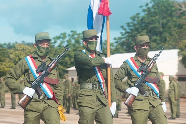 Acto por aniversario del Ejército Occidental