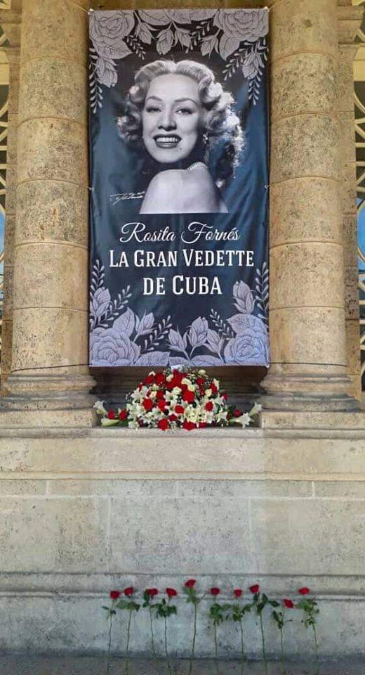 homenaje a rosita fornes en el gran teatro de la habana