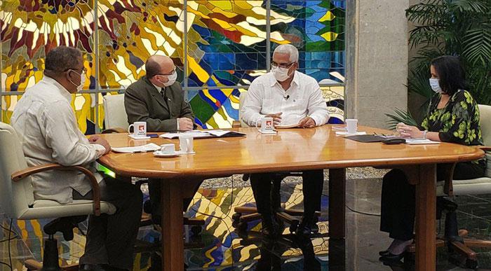 Mesa redonda dedicada a los servicios jurídicos y procesos penales en la etapa pos-COVID-19