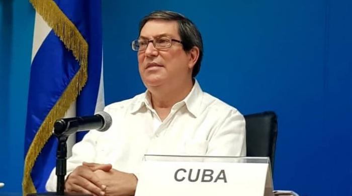 Bruno Rodríguez Parrilla, ministro cubano de relaciones exteriores