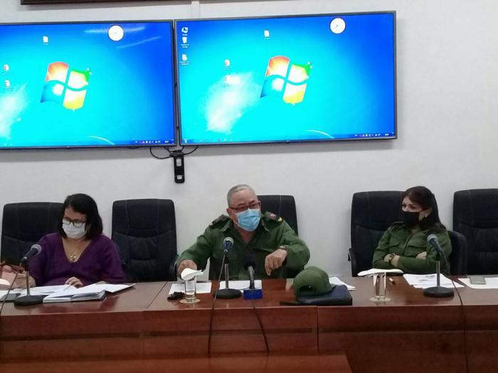 Reunión del Consejo de Defensa de La Habana