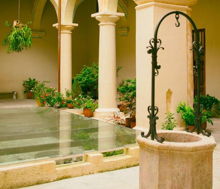 Patio interior del Palacio del Marquéz de Arcos