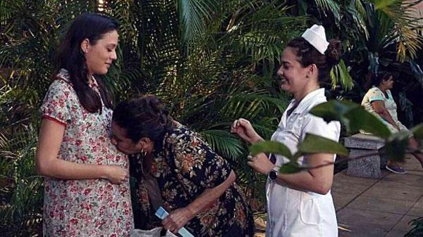 Fotograma de la telenovela cubana El rostro de los días