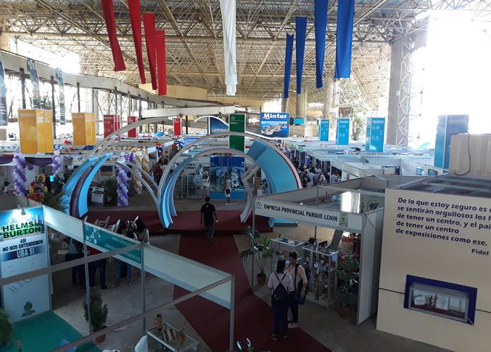 Vista panorámica del recinto feria Expocuba